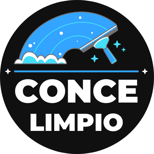 Logo-Conce-Limpio Logo de Conce Limpio, empresa de servicios de limpieza en Concepción.